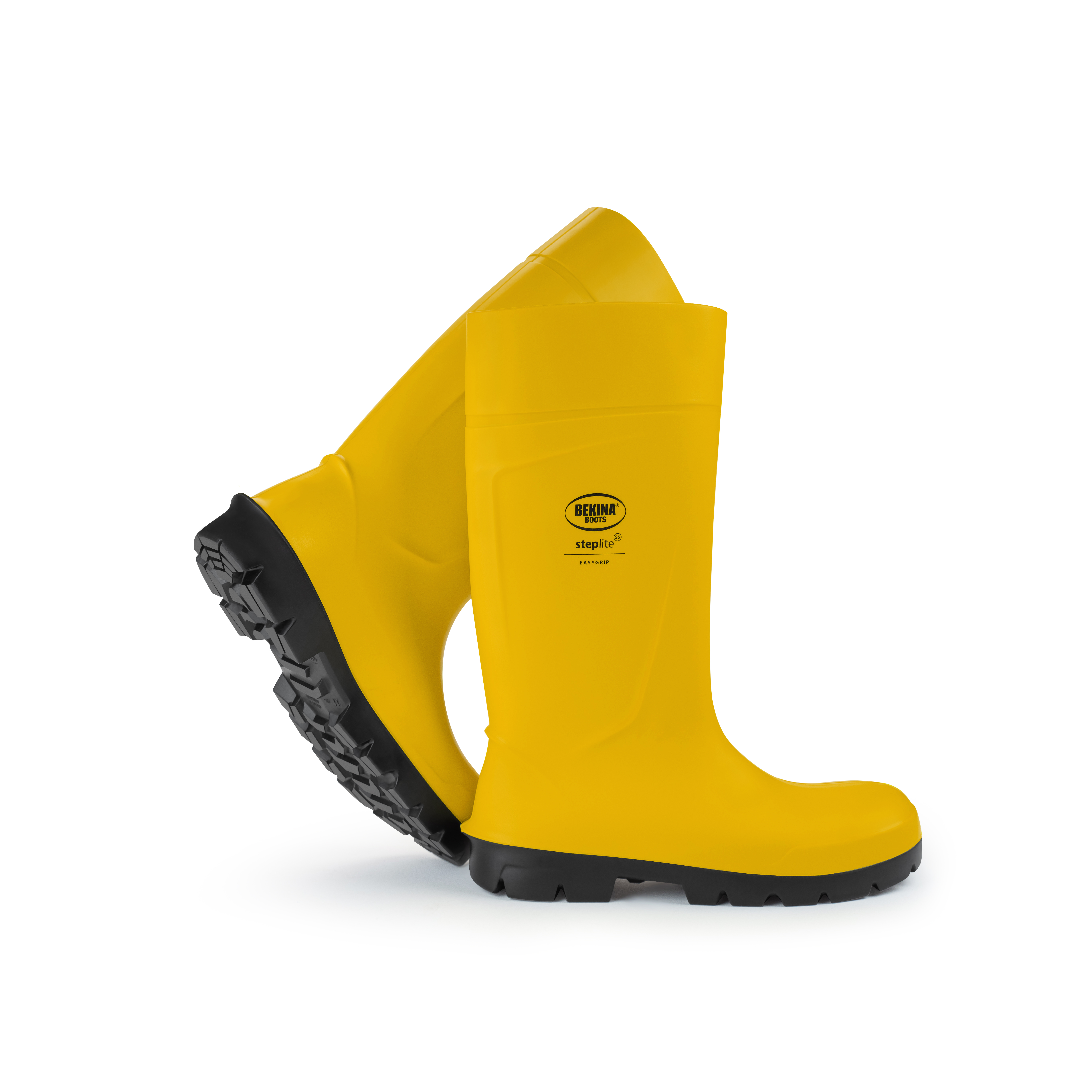 Rubber laarzen top stalen neus